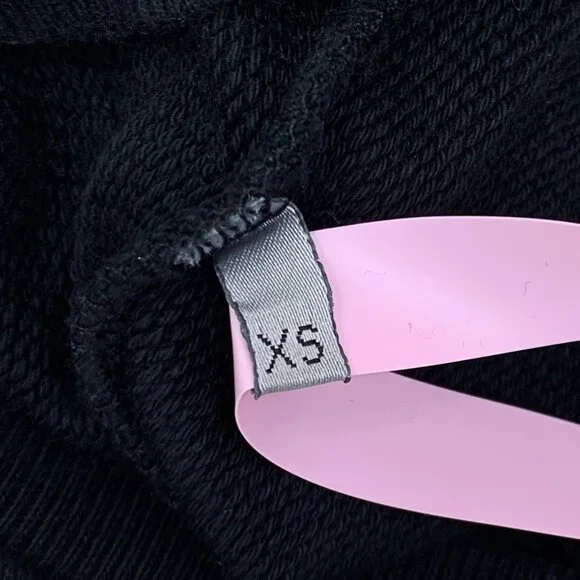 Christian Dior Atelier Black Cotton Long-Sleeve Round-Neck Logo Sweatshirt XS Ma